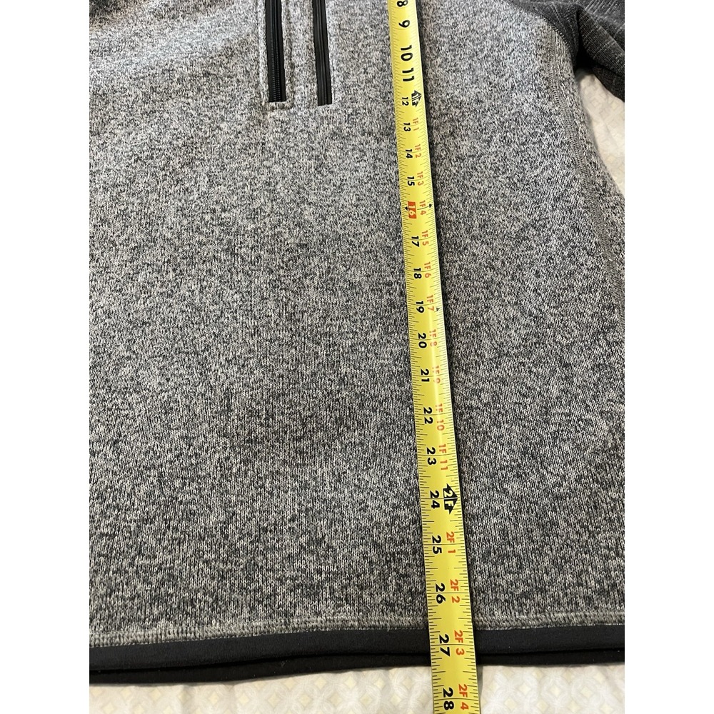 Patagonia Mens Sz Med Gray Better Sweater 1/4 Zip Fleece Pullover Jacket 25522 - Picture 2 of 7